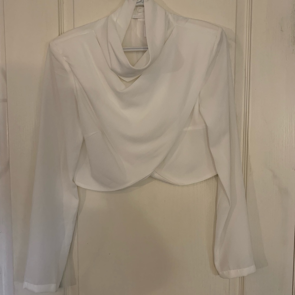 Misha Violetta Crop Top